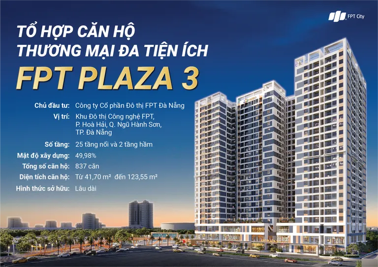 FPT PLAZA 3 | MODERN APARTMENT PROJECT IN FPT CITY, DA NANG