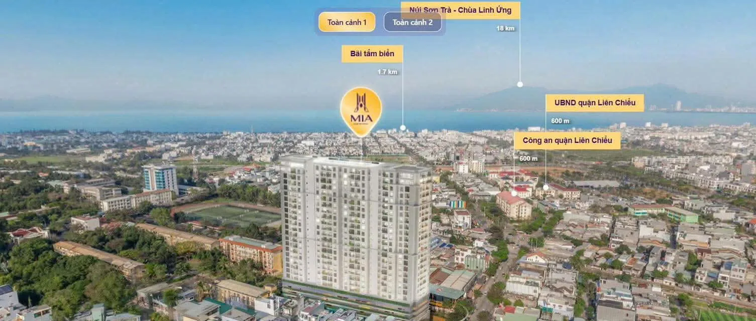 CƠ HỘI SỞ HỮU MIA CENTER POINT ĐÀ NẴNG – TÂM ĐIỂM AN CƯ MỚI GIỮA TRUNG TÂM LIÊN CHIỂU