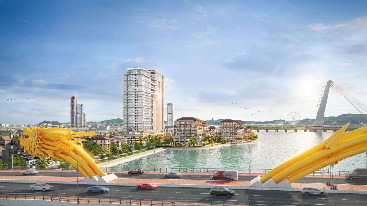 Sun Ponte Cau Rong Da Nang Tran Hung Dao (1)