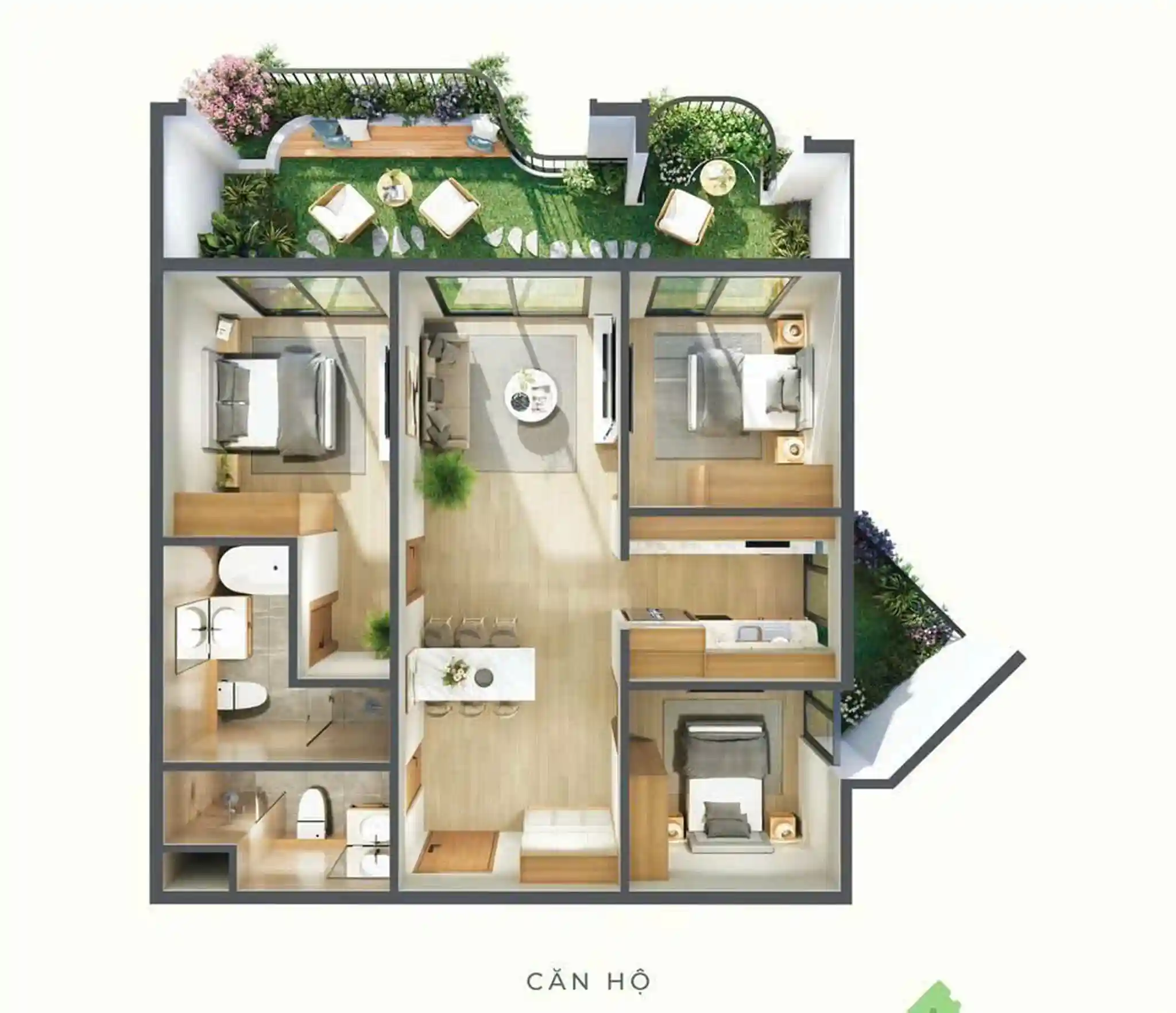 F2 Fours Towers Tùng Trúc Cúc Mai Đà Nẵng (15)