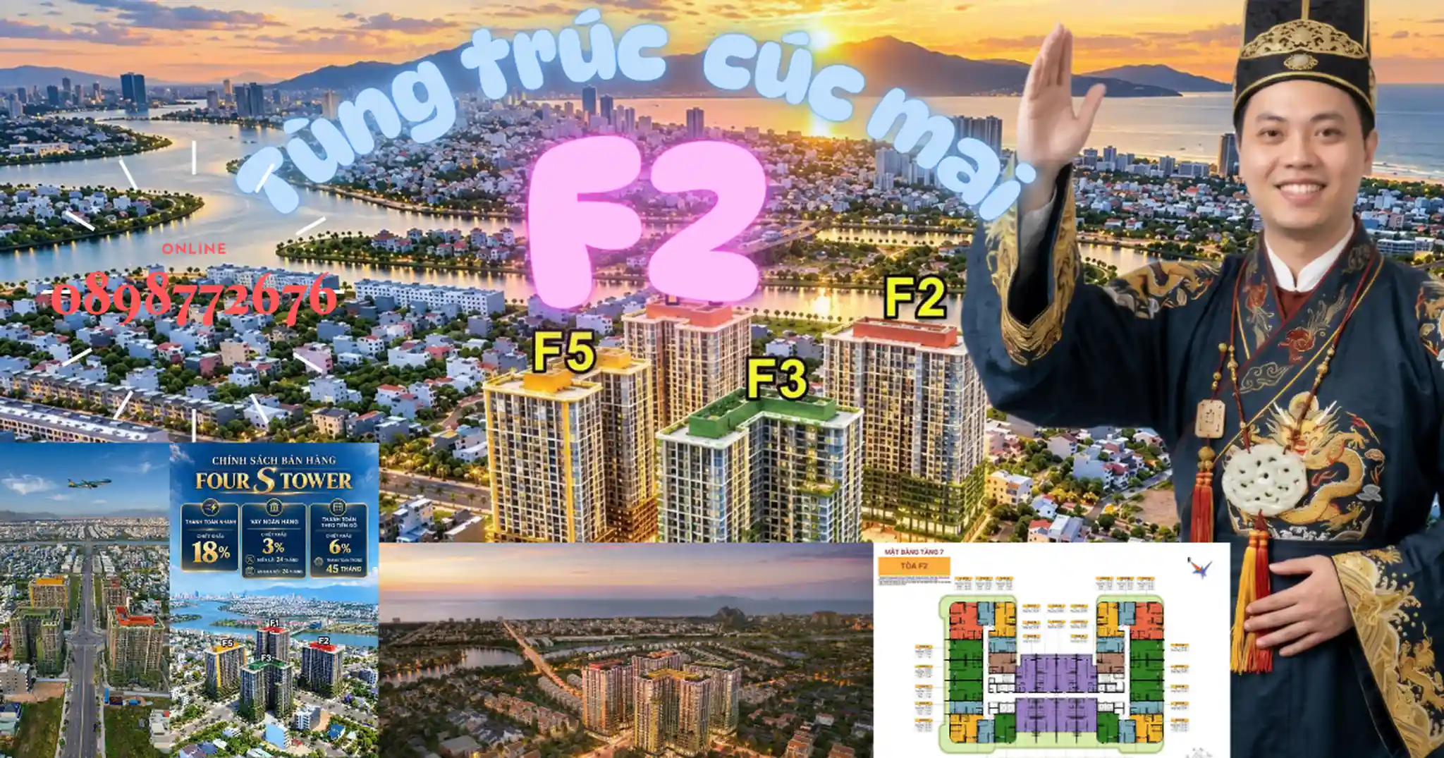 F2 Fours Towers Tùng Trúc Cúc Mai Đà Nẵng (3)